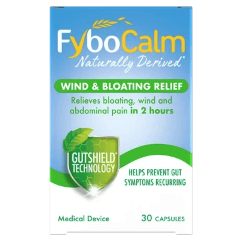 FyboCalm Wind & Bloating Relief 30 Capsules