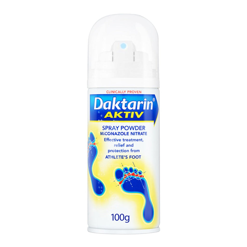 Daktarin Aktiv Spray Powder 100g pharmacysaver