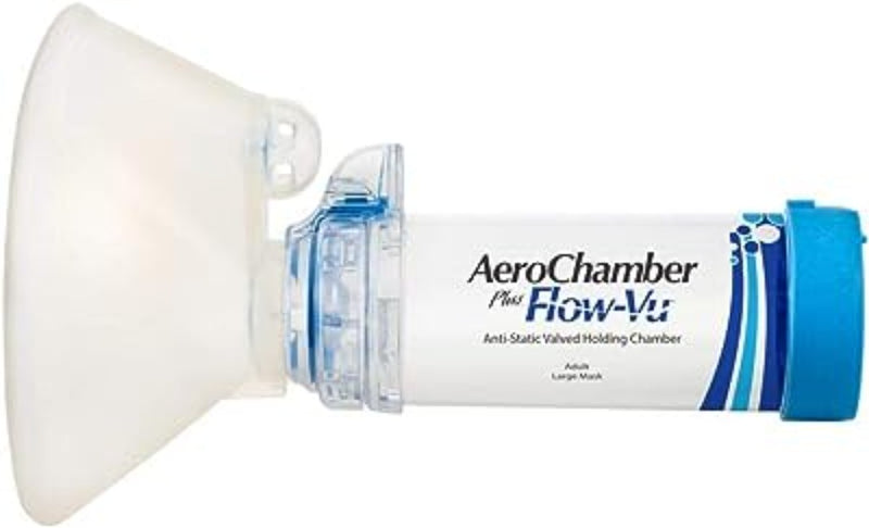 AeroChamber Plus Flow-Vu Anti-Static with Adult Large & Mask