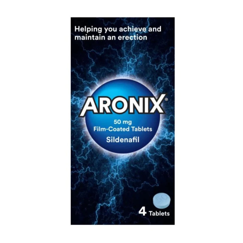 Aronix sildenafil 50mg tablets Pack of 4