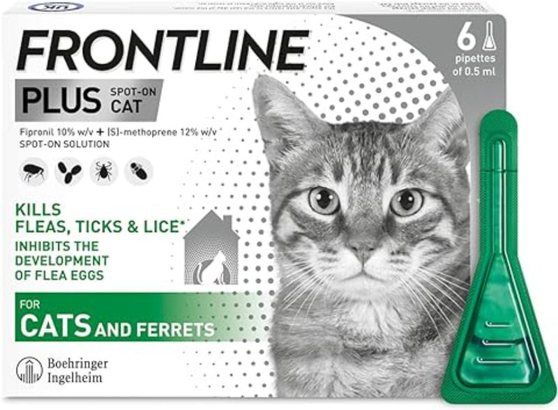 Frontline Plus Spot On Cat 6s