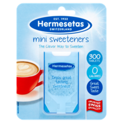 Hermesetas Mini Sweeteners Tablets 300 Tablets