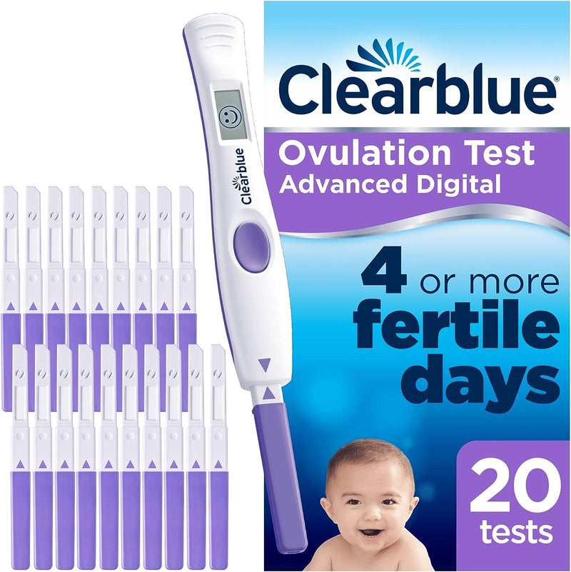 Clearblue Digital Ovulation Advanced Test Kit 20 Pack