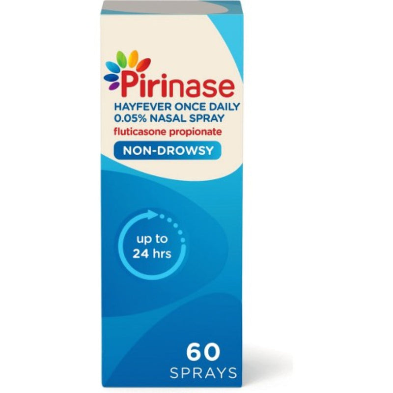 Pirinase Hayfever Once Daily 0.05% Nasal Spray 60 Sprays