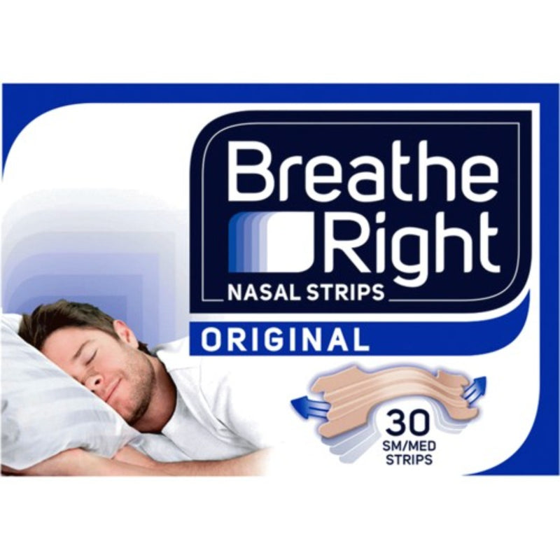 Breathe Right Nasal Strips Original Small / Medium 30s