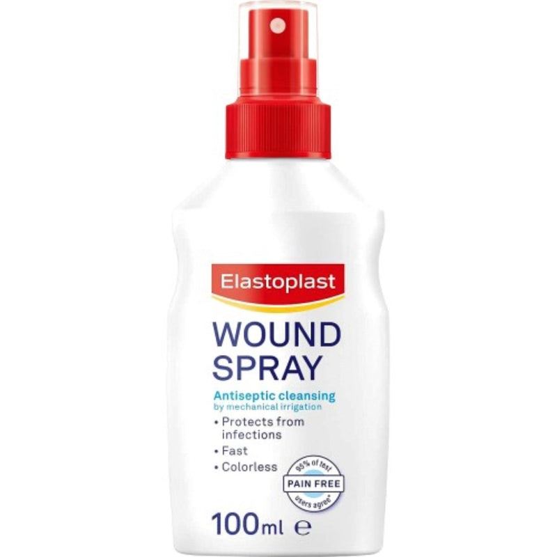 Elastoplast Antiseptic Pain-Free Wound Cleansing Spray Healing 100 ml