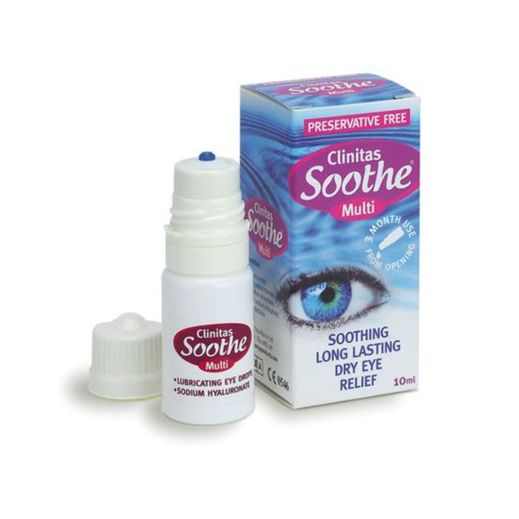 Clinitas Soothe Multi Eye Drops 0.4 10ml pharmacysaver
