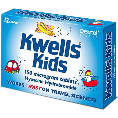 Kwells Kids 150 microgram tablets 12 tablets