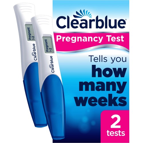 Clearblue Digital Pregnancy Test with Weeks Conception 2 Digital tests