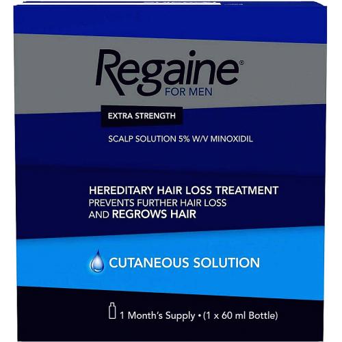 Regaine for Men Extra Strength Scalp Solution 5% W/V 60ml