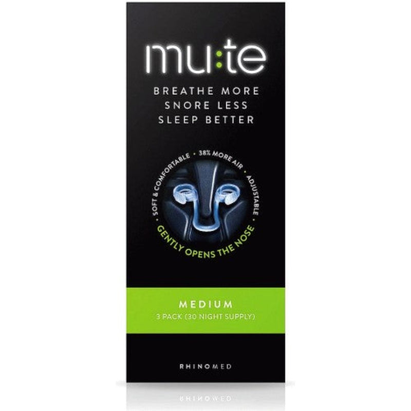 Mute Medium 3 pack (30 Night Supply)