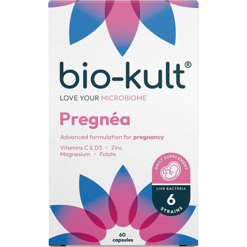Bio-Kult Pregnea Advanced Multi-Action Formulation Pregnancy Supplement 60 Capsules