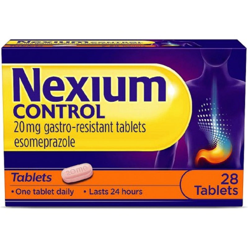 Nexium Control Tablets 20mg 28 Tablets