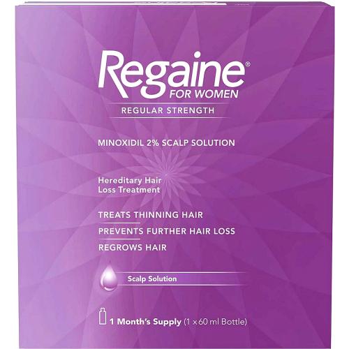 Regaine For Women Regular Strength Minoxidil 2% Scalp Solution 60ml