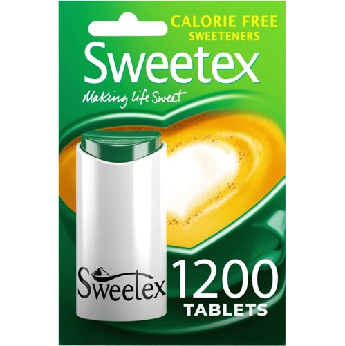 Sweetex Calorie Free Sweeteners 1200 Tablet Pack