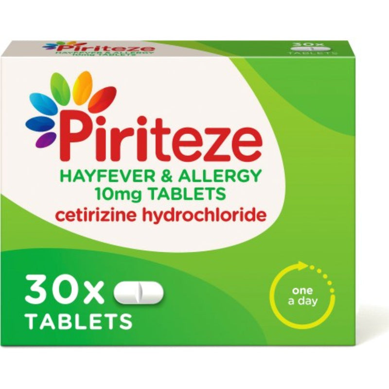 Piriteze Antihistamine Allergy Relief 30 Tablets