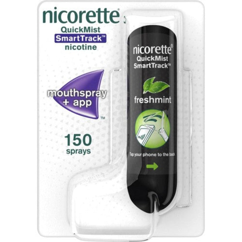 Nicorette QuickMist SmartTrack 1mg/spray Mouthspray + App - Single Pack (150 sprays)