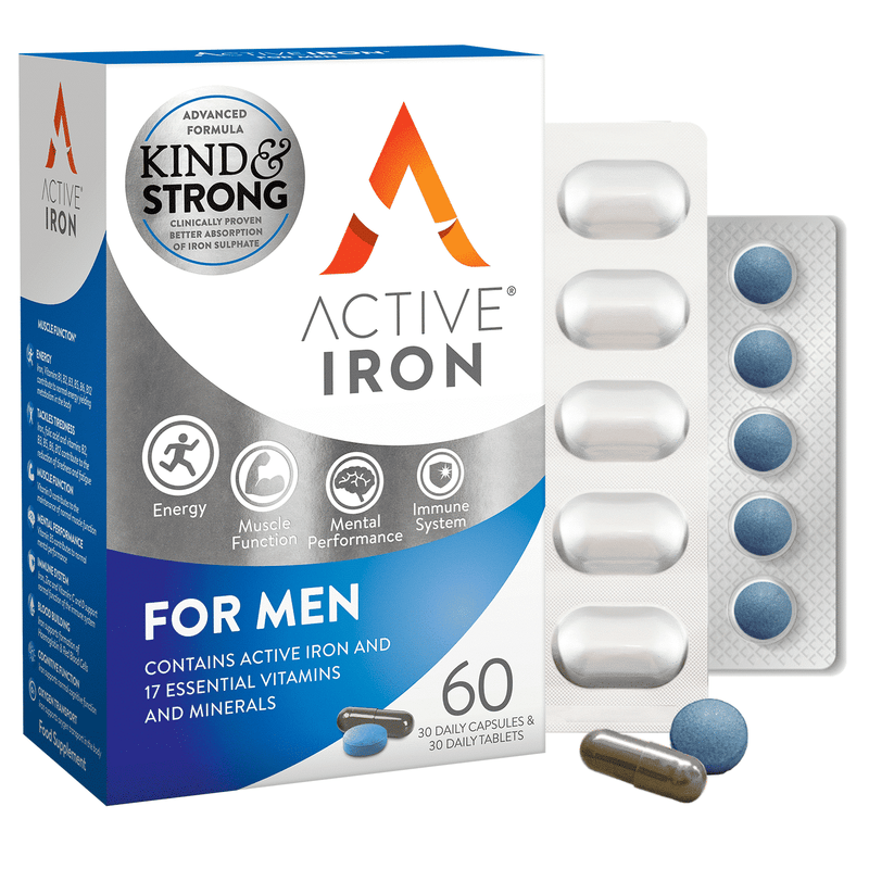 Active Iron For Men 60 Capsules