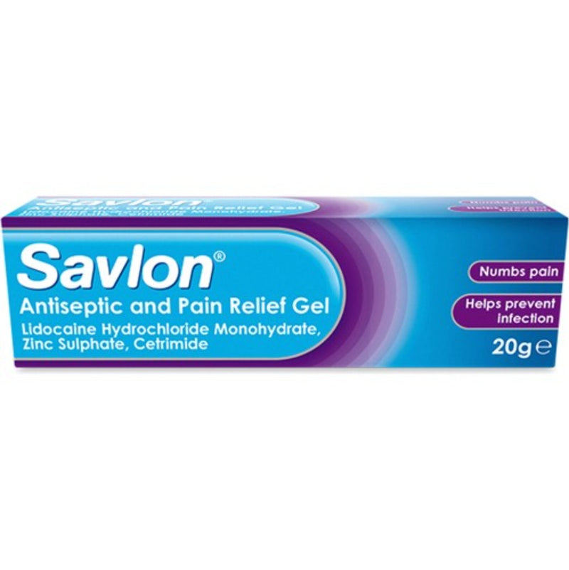 Savlon Antiseptic & Pain Relief Gel 20g