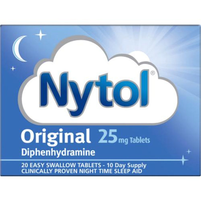 Nytol Original 25mg 20 Tablets