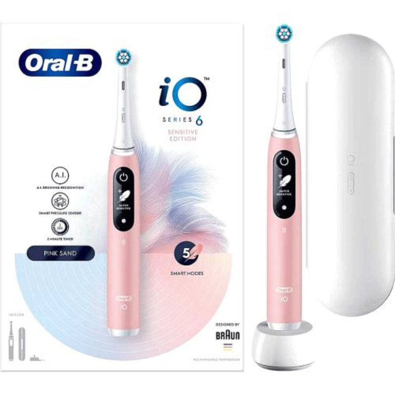 Oral-B iO6 Electric Toothbrush Pink Sand