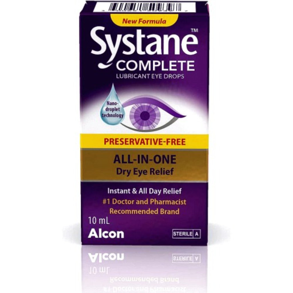 Systane Complete Preservative Free Eye Drops 10ml pharmacysaver