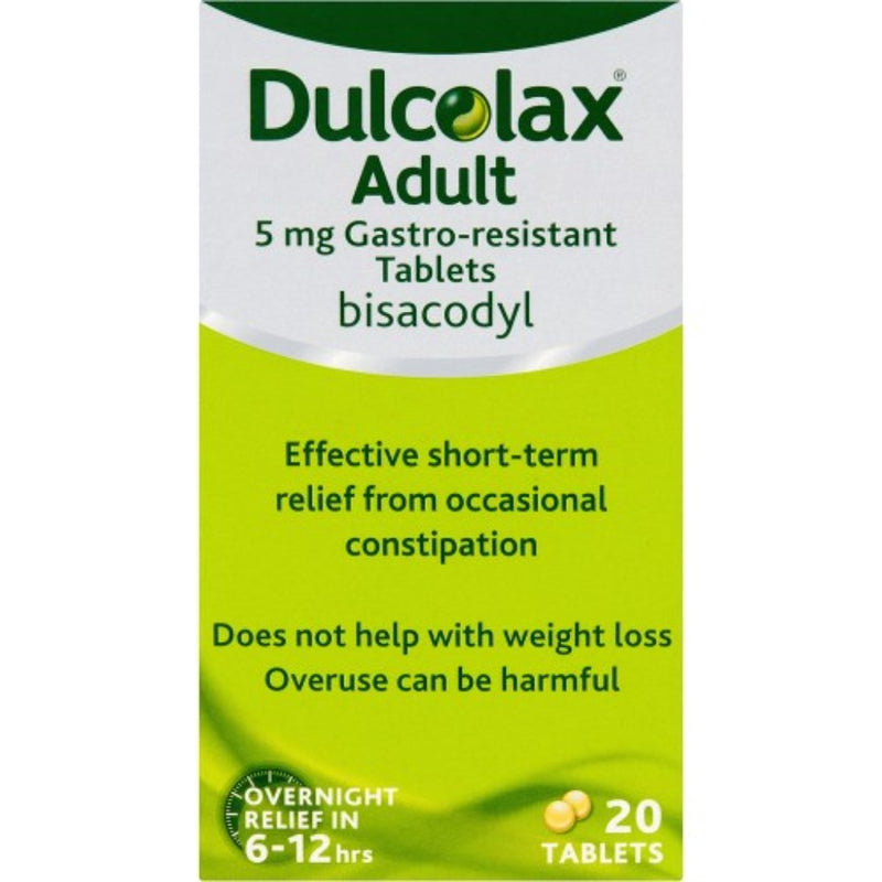 Dulcolax Adult Gastro-Resistant Tablets 5MG 20 tablets