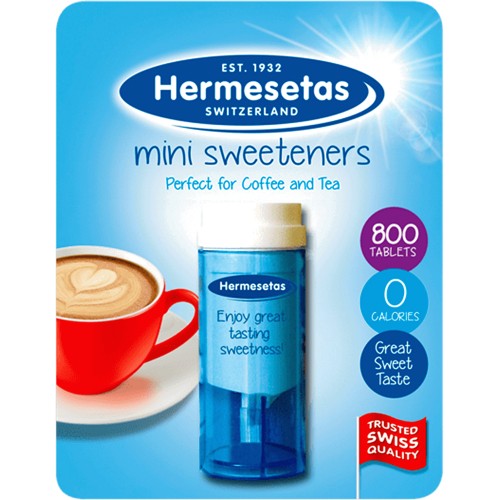 Hermesetas Mini Sweeteners Tablets 800 Tablets