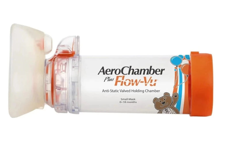 AeroChamber Plus Flow-Vu Anti-Static Infant Small & Mask