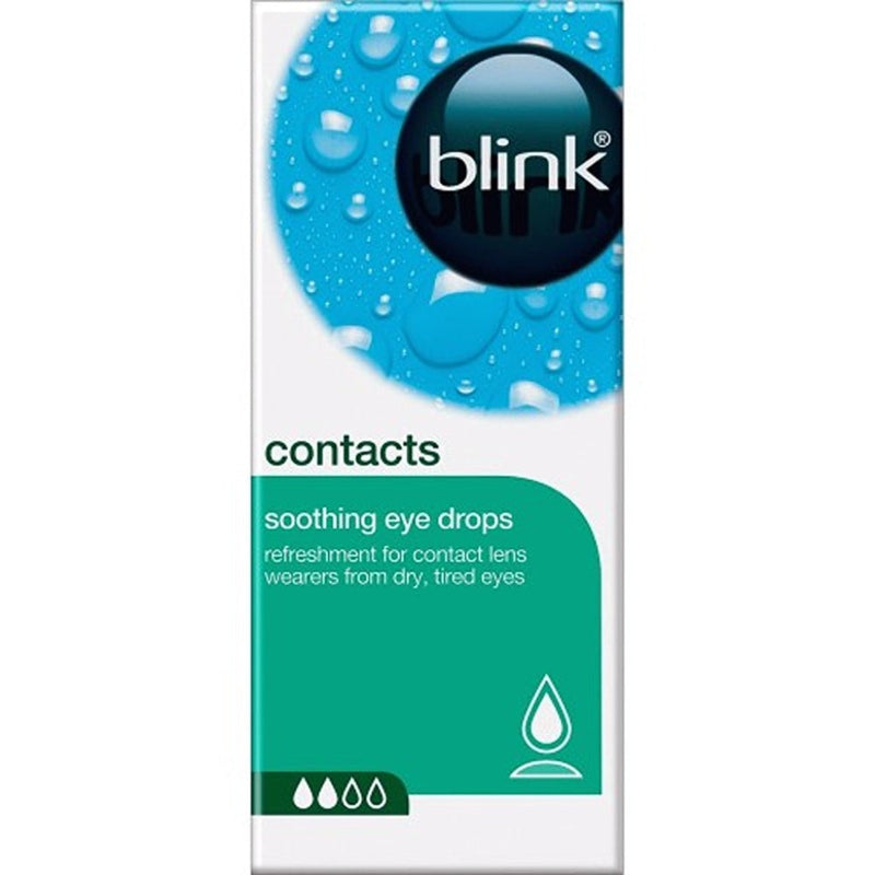 Blink Contacts Multi-Dose Soothing Eyes Drops 10ml