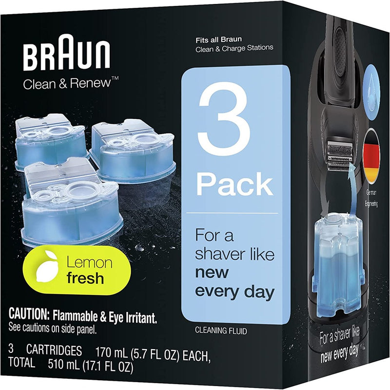 Braun CCR3 Clean & Renew Refill Cartridges