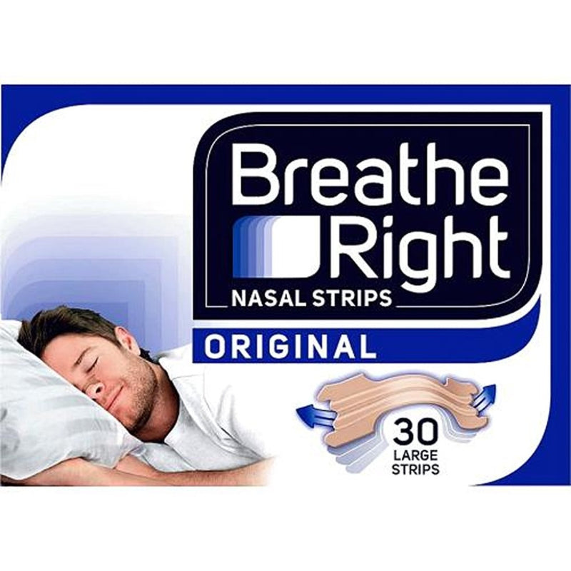 Breathe Right Nasal Strips Original Large 30s
