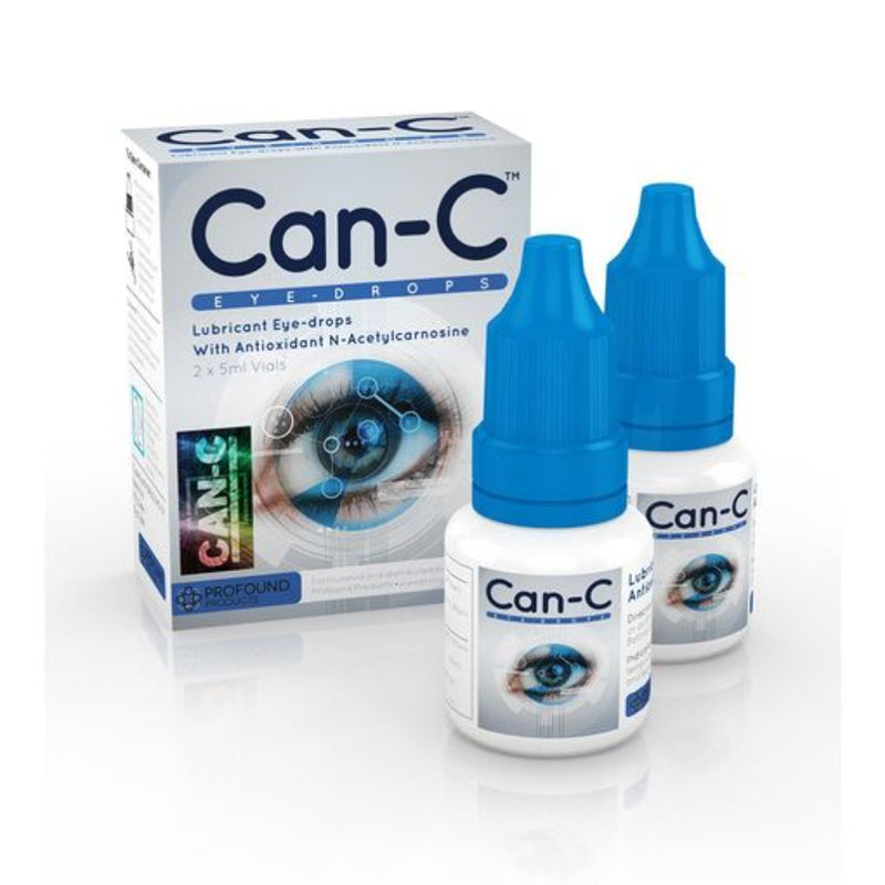 Can-C eye drops 2 x 5ml Vials we