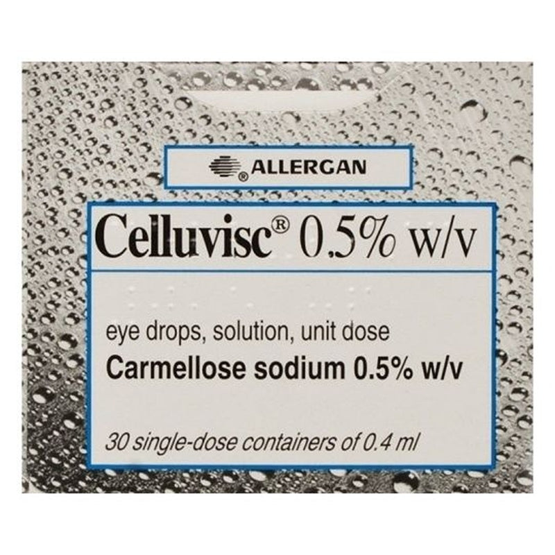 Celluvisc Eye Drops 0.5% 30 x0.4ml