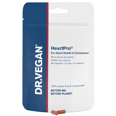 DR.VEGAN HeartPro For Heart Health & Cholesterol - 60 Capsules