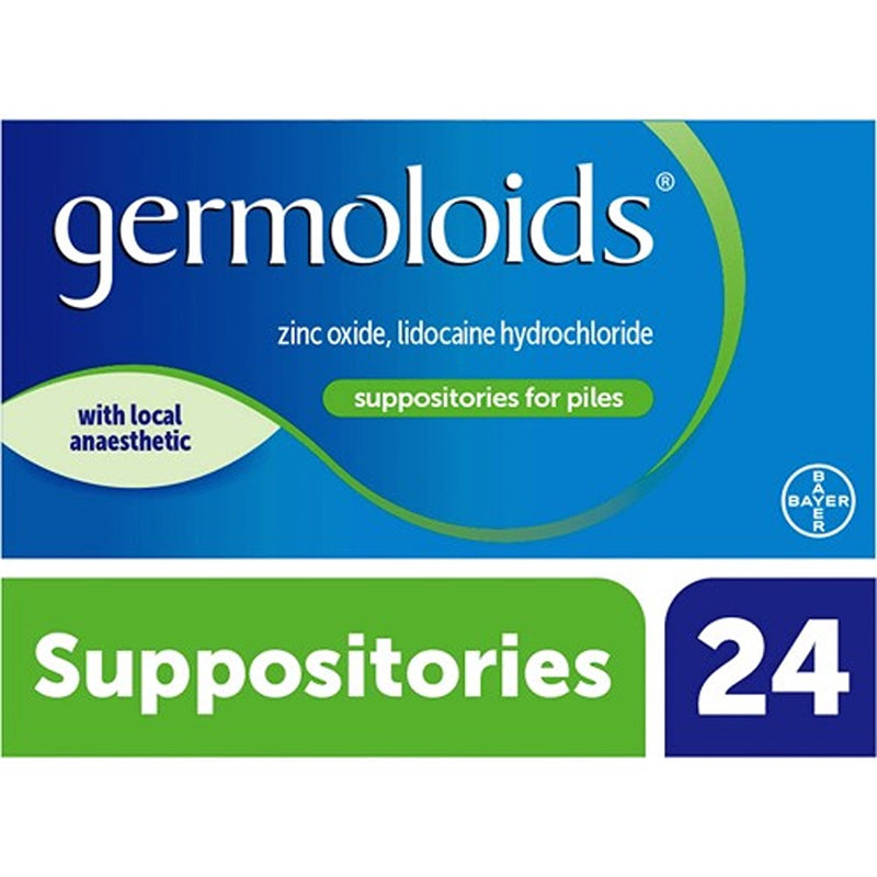 Germoloids Suppositories 24s