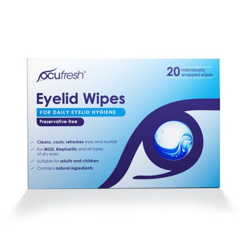 Ocufresh eyelid 20 Wipes