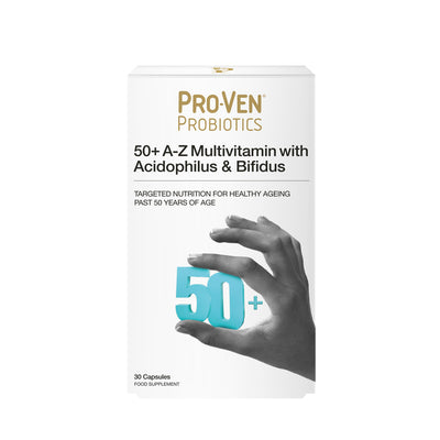 ProVen Probiotics 50+ A-Z Multivitamin - 30 Capsules