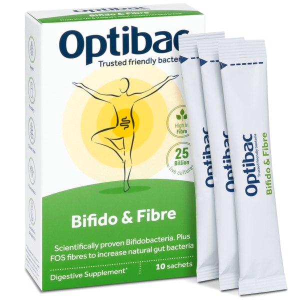 Optibac Bifido & Fibre 10 Sachets