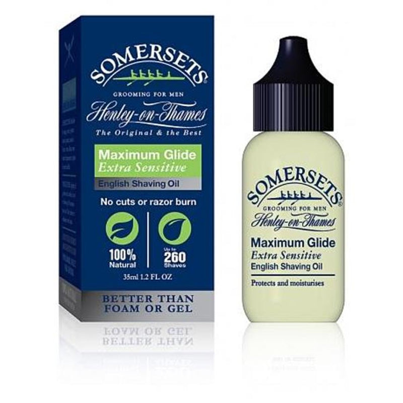 Somersets Shaving Oil for Men 35ml - Extra Sensitive