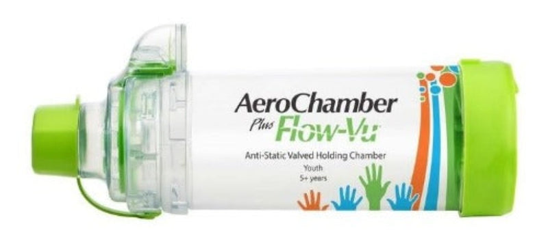 AeroChamber Plus Flow-Vu Anti-Static Youth 5+ Years
