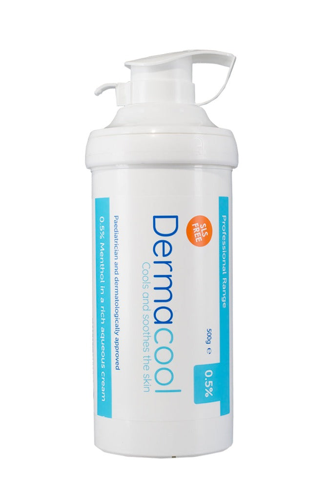 Dermacool Menthol Aqueous Cream 0.5% 500g Pump