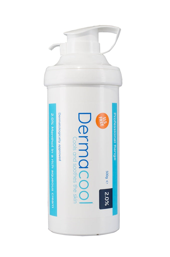 Dermacool Menthol Aqueous Cream 2% 500g Pump