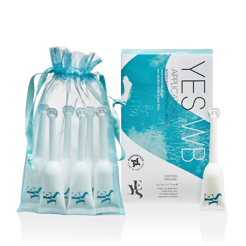 YES WB Water-Based Lubricant 5ml 6 Pack Applicators