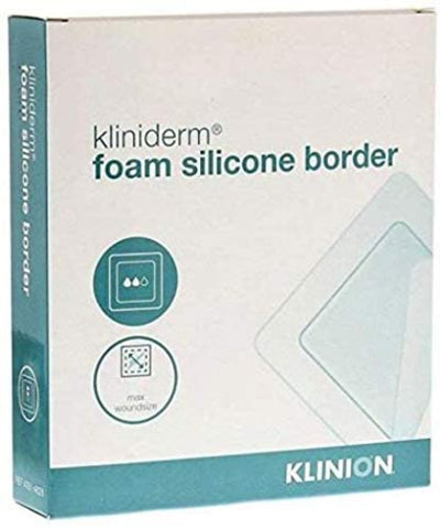 Kliniderm Foam Silicone Border - 5 Pieces Per Box