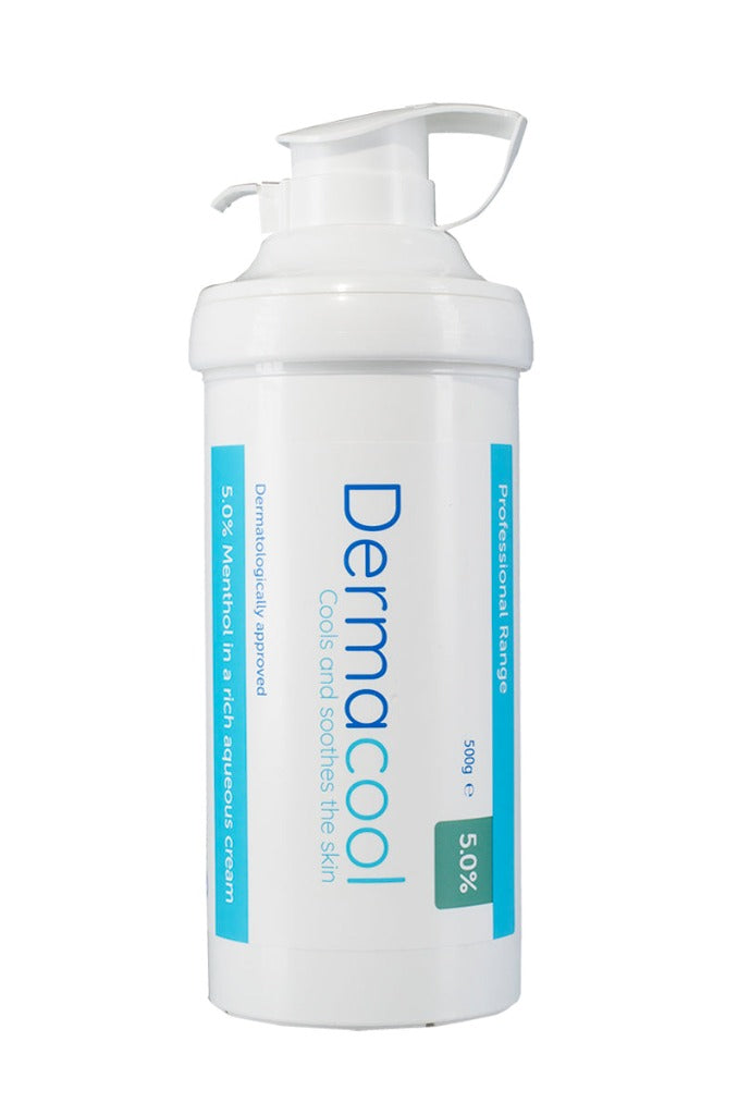 Dermacool Menthol Aqueous Cream 5% 500g Pump