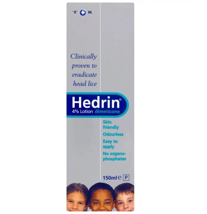 Hedrin 4% dimeticone lotion 150ml