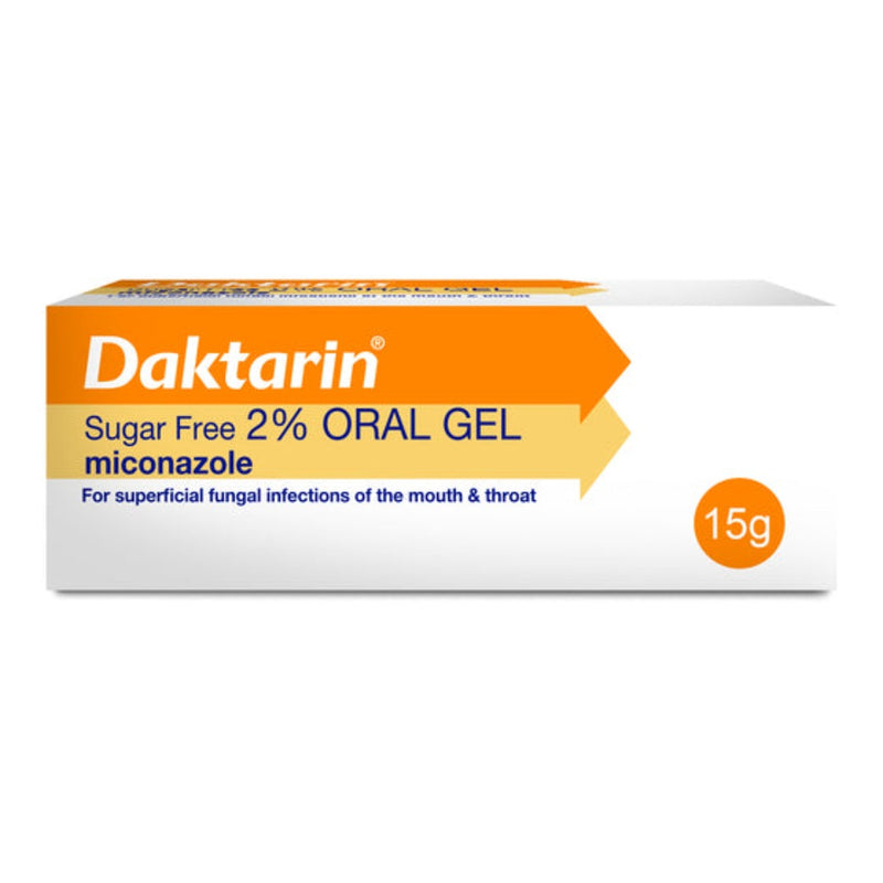 Daktarin Sugar Free Oral Gel 2% 15g