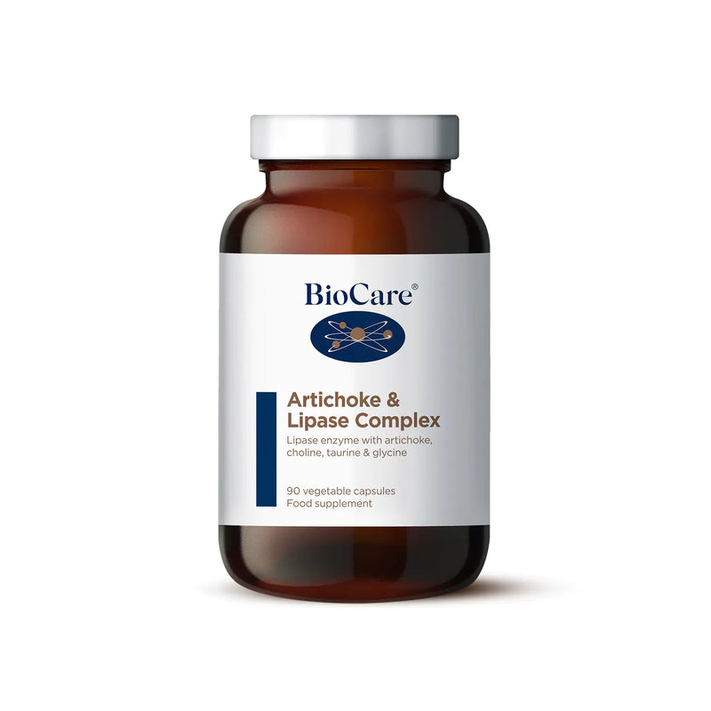 Biocare Artichoke & Lipase Complex 90 Capsules