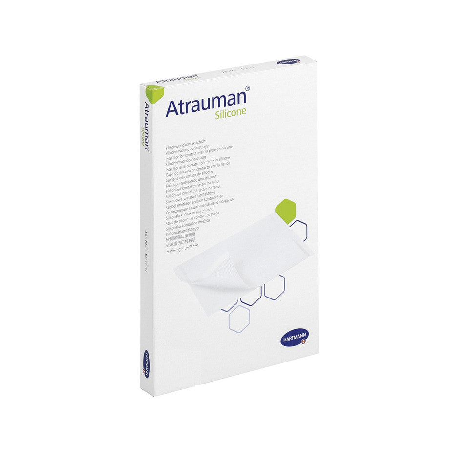 Atrauman Silicone Wound Contact Layer 7.5cm x 10cm Pack of 5